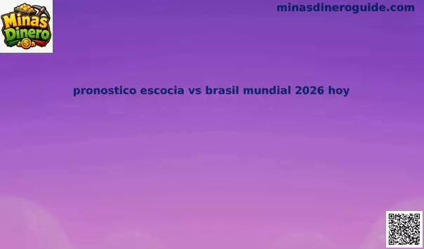 Simulación Escocia vs Brasil Mundial 2026