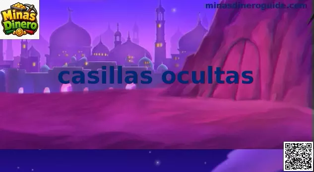 Tablero de Casillas Ocultas en el juego Minas Dinero
