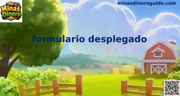 Formulario desplegado
