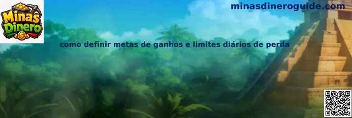 Cómo definir metas de ganancias y límites diarios de pérdida