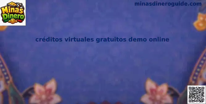 créditos virtuales demo online